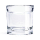 Glass Dappin Dish - GELISH - sklenená dóza na polygél