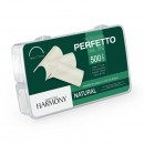  Perfetto Natural Tips 500ks - GELISH - prirodzene pôsobiace tipy na nechty veľkosti 1-10